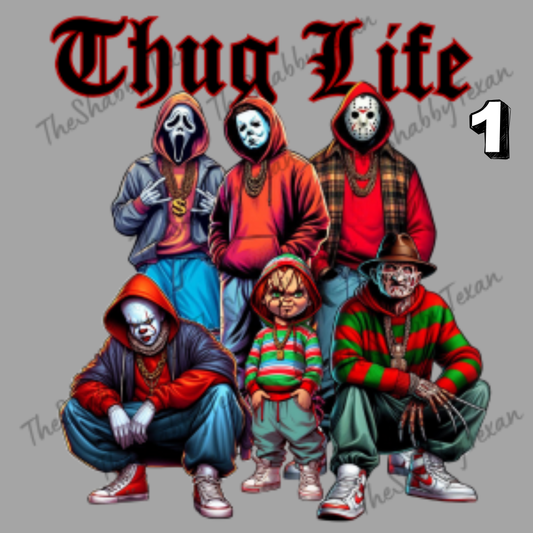 Thug Life DTF  Transfers