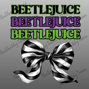 Beetlejuice DTF Shirt Transfers