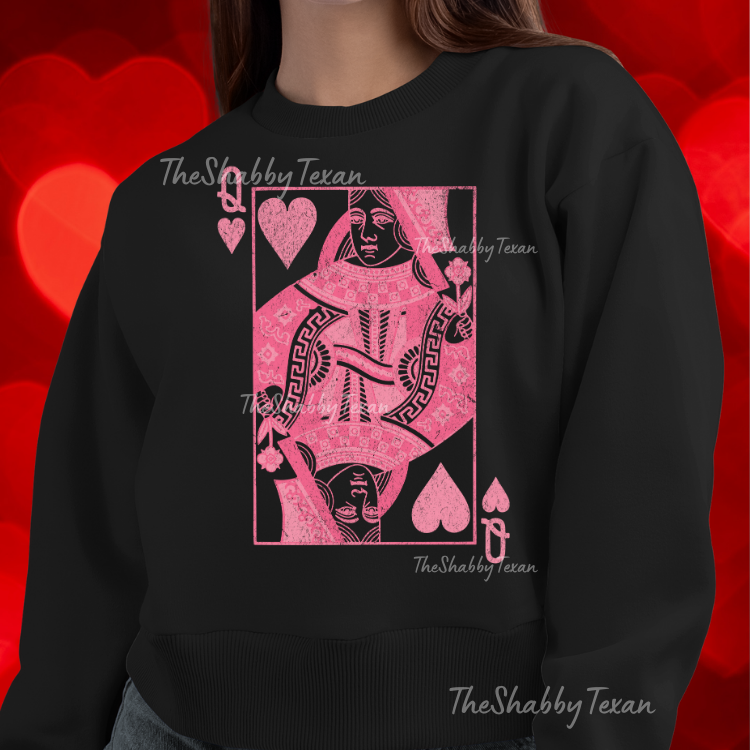 Queen of Hearts DTF Transfers