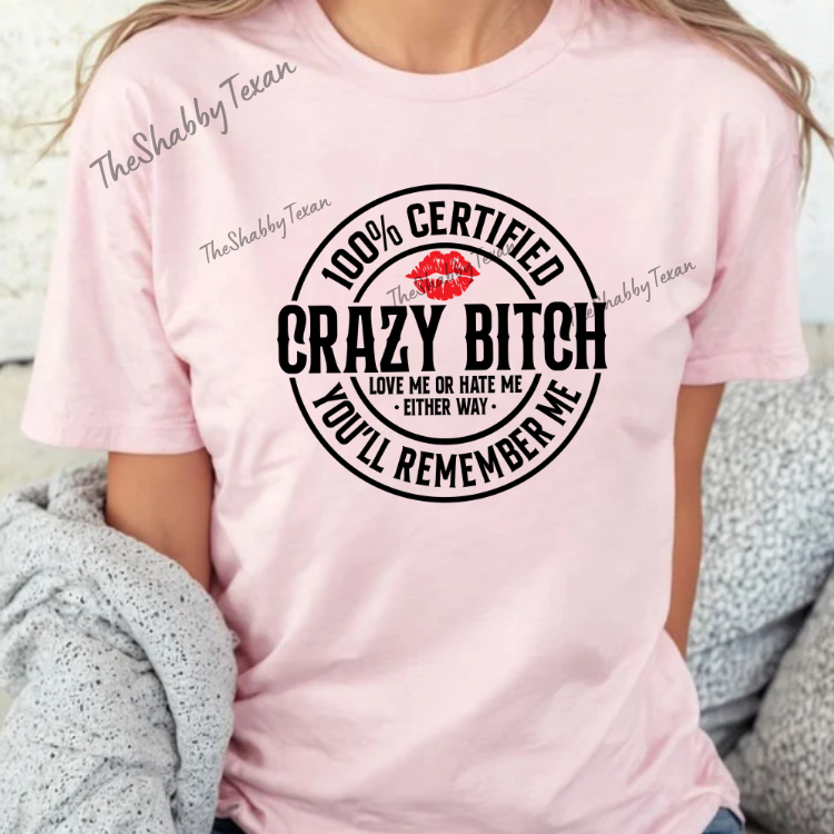 100 Certified  Bitch Transfers