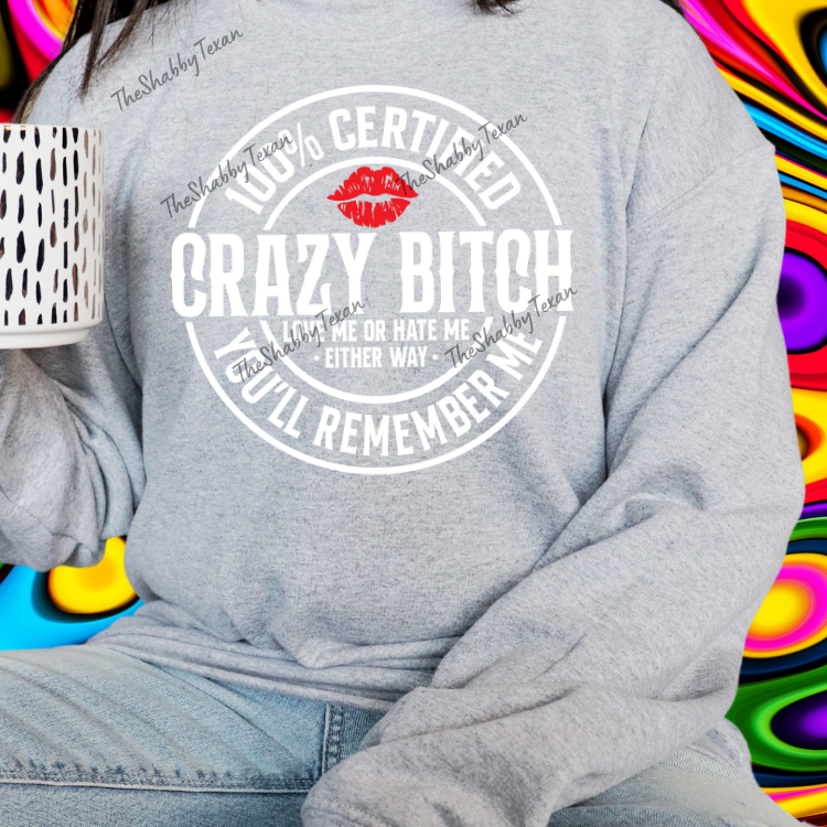 100 Certified  Bitch Transfers