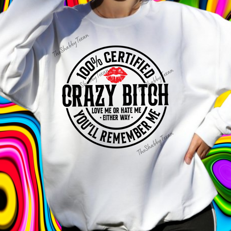 100 Certified  Bitch Transfers