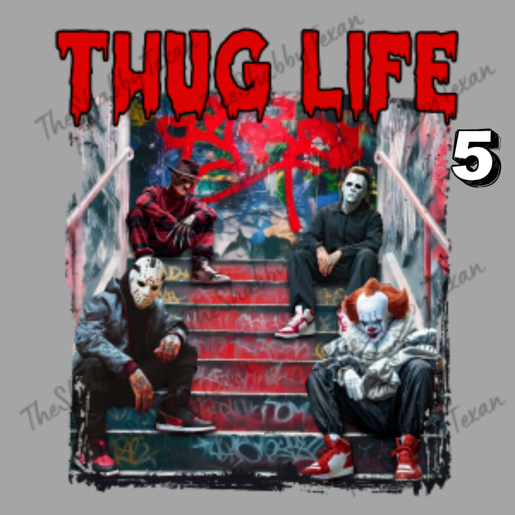 Thug Life DTF  Transfers