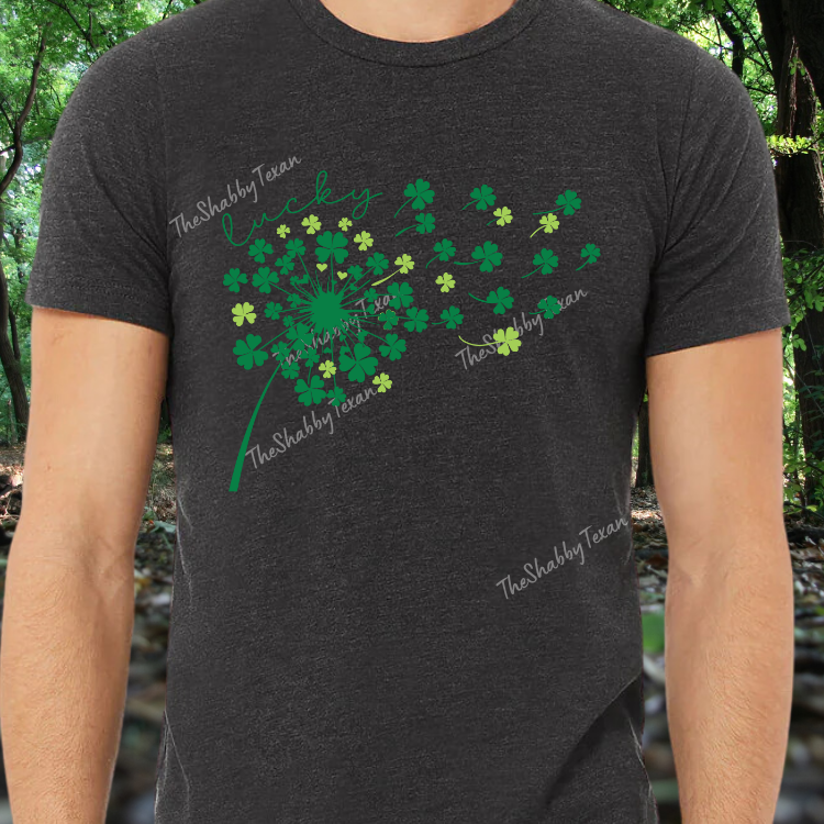 St Patricks Day Dandelion Transfers