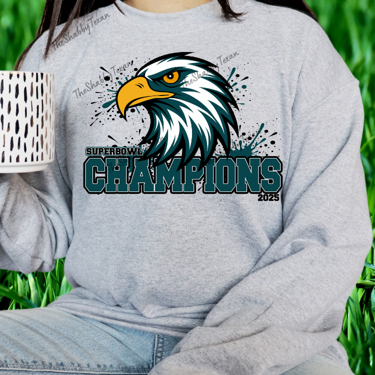Champion Eagles DTF Transfers