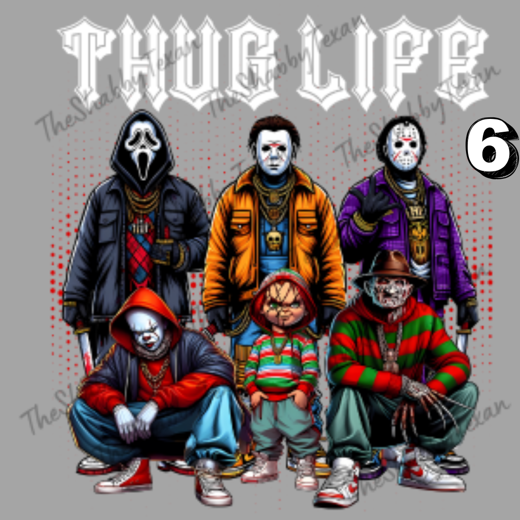 Thug Life DTF  Transfers