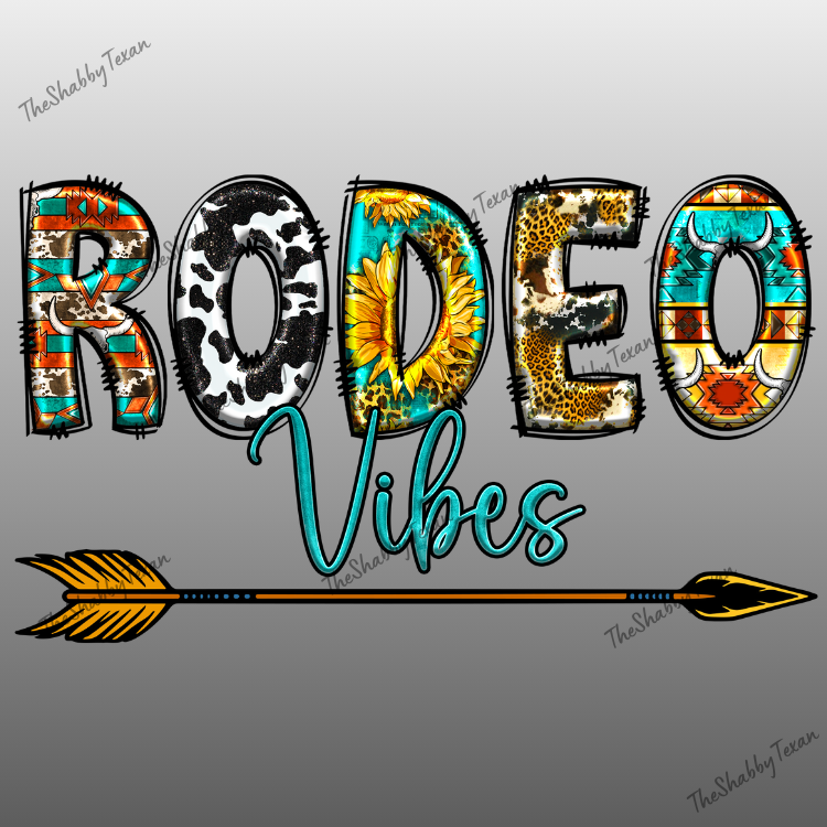Rodeo Vibes DTF Transfers