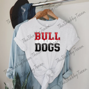 Sequin Bulldog Shirts