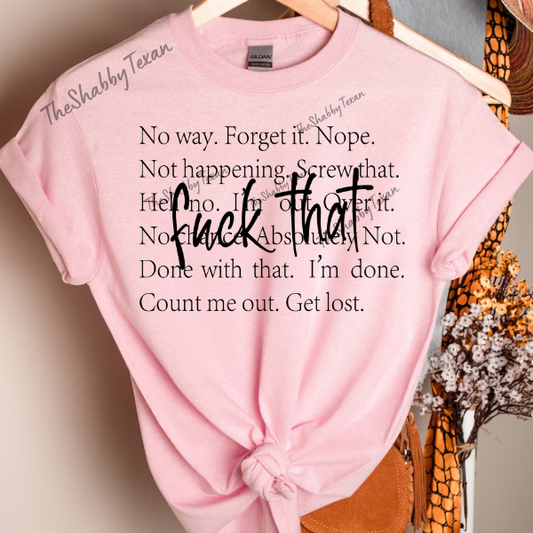 F That DTF Transfers