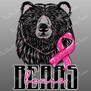 School Mascot Cancer Awareness DTF Shirt Transfers