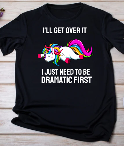 Dramatic Unicorn Shirt