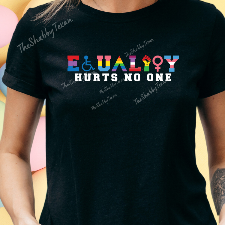 Equality Hurts No One Shirts