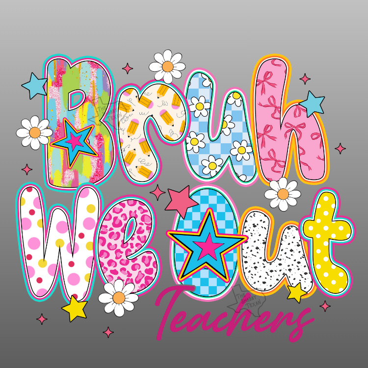 End of School Style DTF Transfers