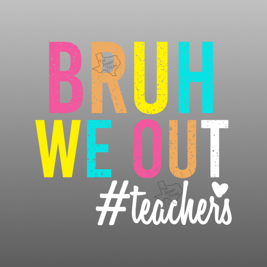 End of School Style DTF Transfers