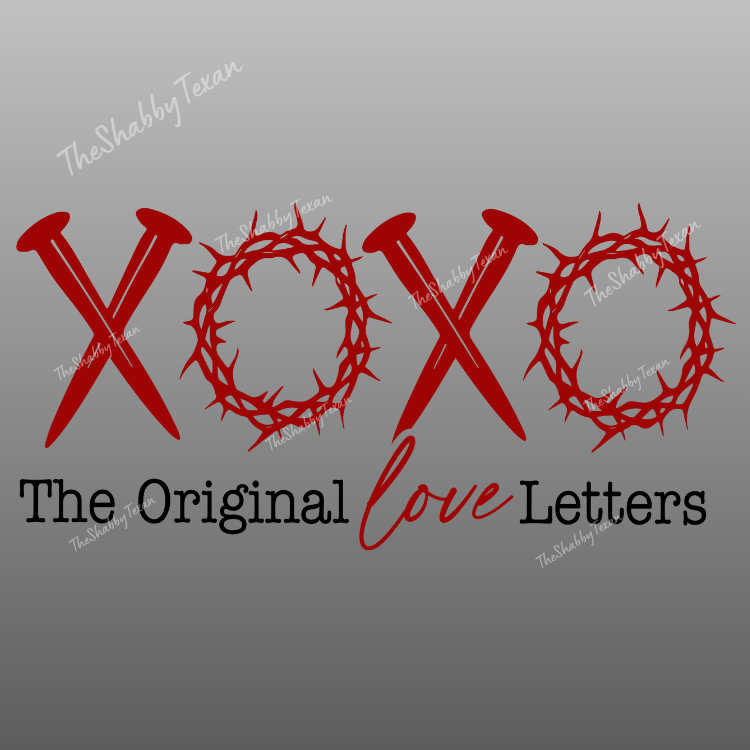 Original Love Letters DTF Transfers