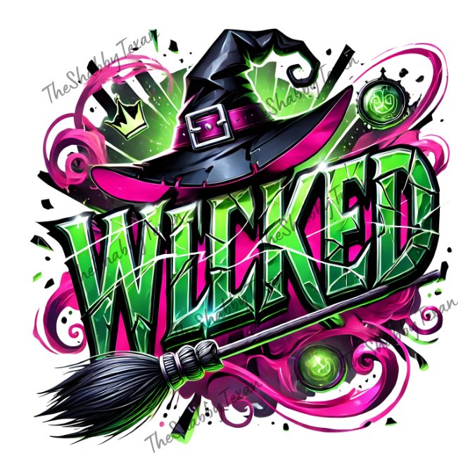 Wicked Witch DTF Transfers