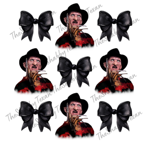 Horror and Bows Shirt Transfers