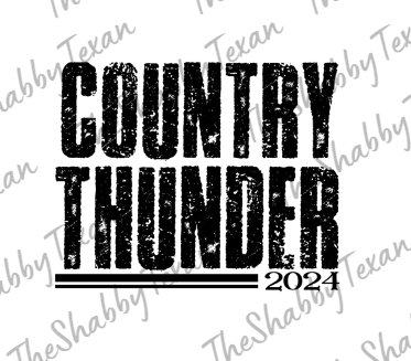 Country Thunder 2024 Shirt