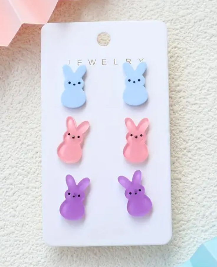 Easter Peep Style Earrings