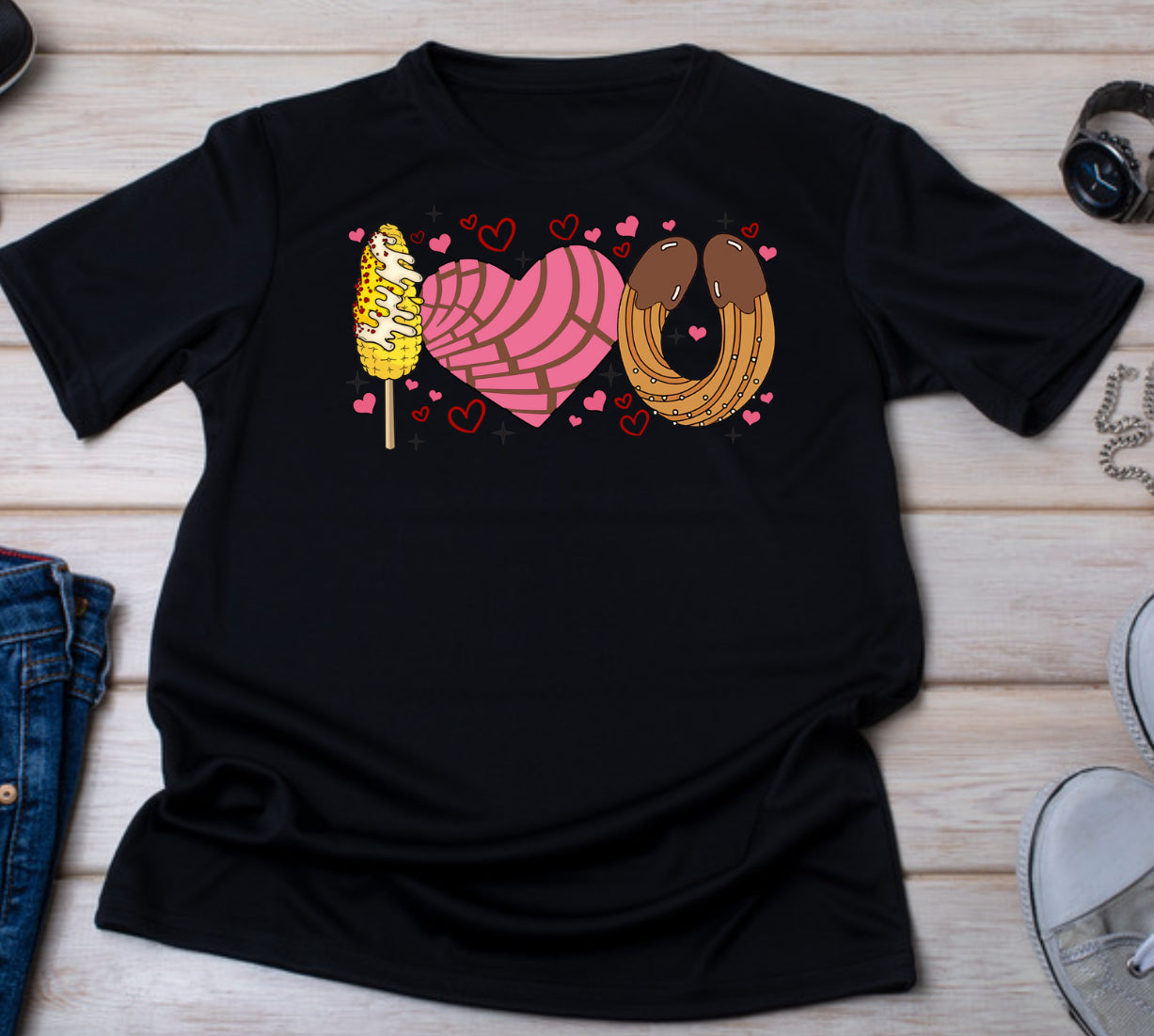 Conchas I Love You Shirt