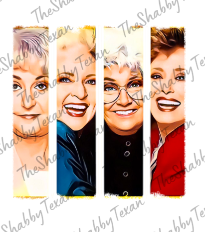 Golden Girl DTF Transfers