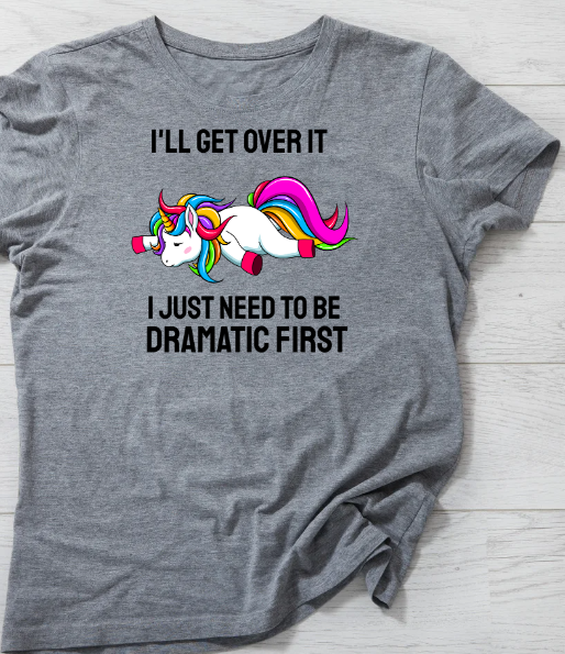 Dramatic Unicorn Shirt