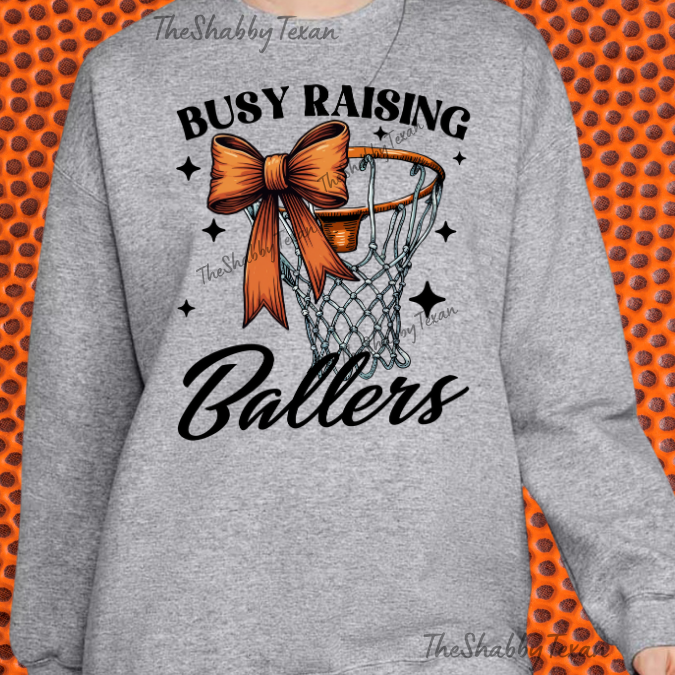 Basketball Raising a Baller Shirts and Sweatshirts