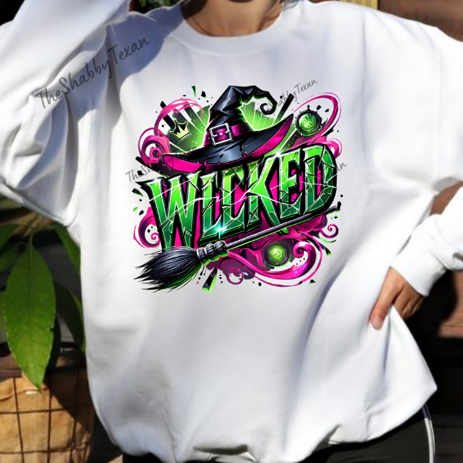 Wicked Witch DTF Transfers