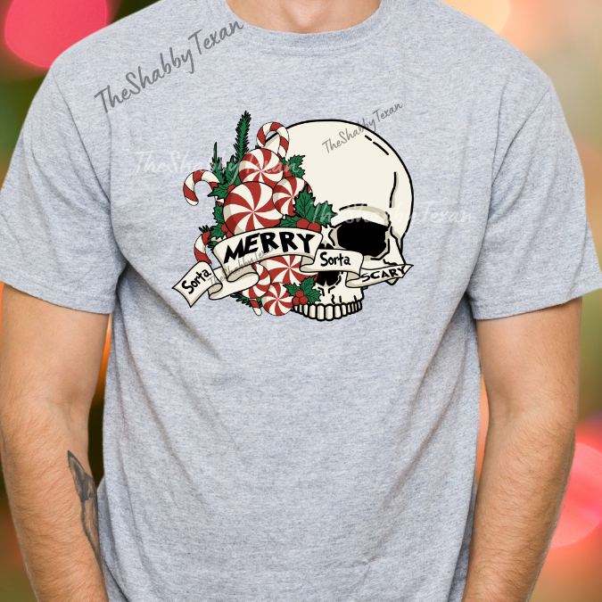 Sorta Merry & Sorta Scary T-Shirts and Sweatshirts