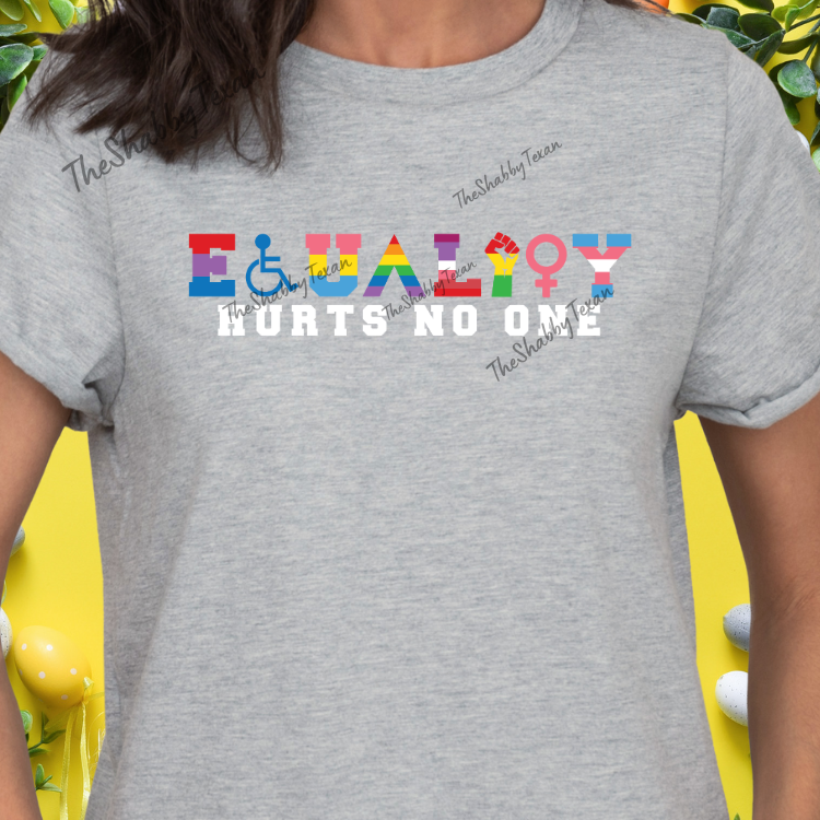 Equality Hurts No One Shirts