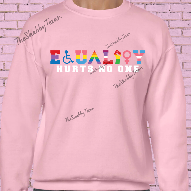 Equality Hurts No One Shirts