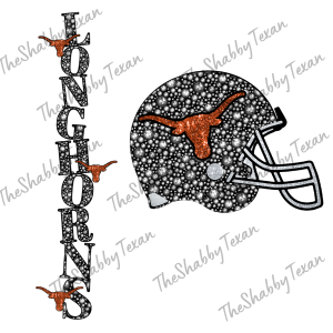 Sparkle Texas Longhorns Fans DTF Transfers