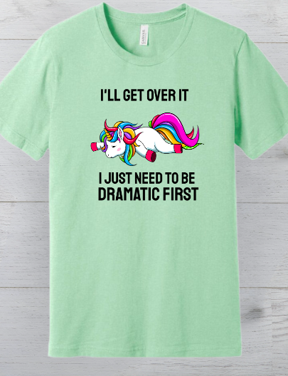 Dramatic Unicorn Shirt