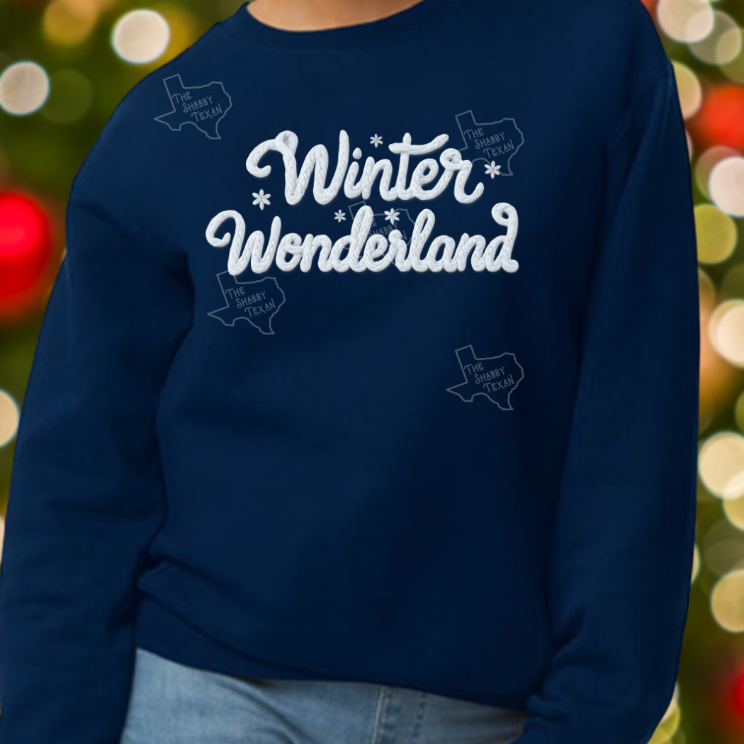 Faux Yarn Christmas Style DTF Transfers