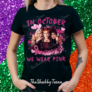 Hocus Pocus DTF Shirt Transfers Set 2