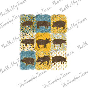 Country Animal DTF Shirt Transfers