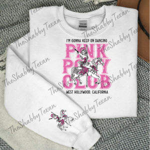 Pink Pony DTF Transfers