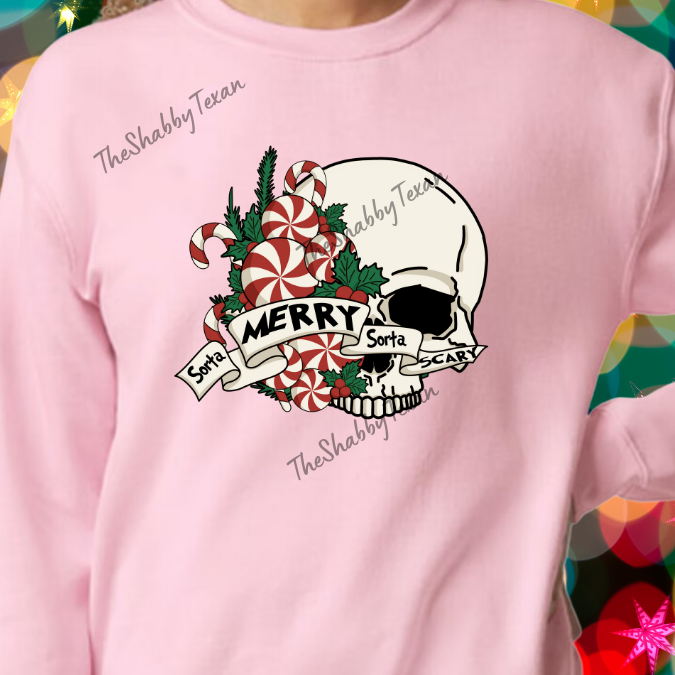 Sorta Merry & Sorta Scary T-Shirts and Sweatshirts