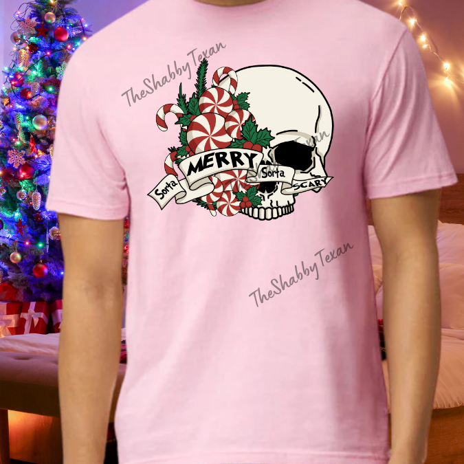 Sorta Merry & Sorta Scary T-Shirts and Sweatshirts