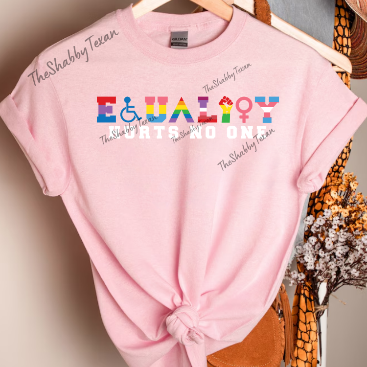 Equality Hurts No One Shirts