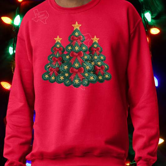 Faux Yarn Christmas Style DTF Transfers