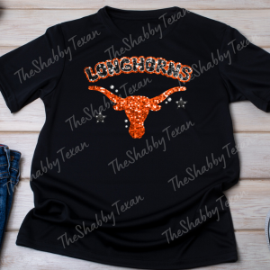 Sparkle LongHorn Fans DTF Transfers