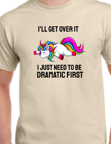 Dramatic Unicorn Shirt