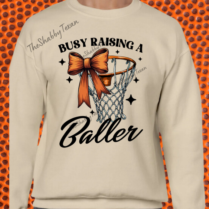 Basketball Raising a Baller Shirts and Sweatshirts