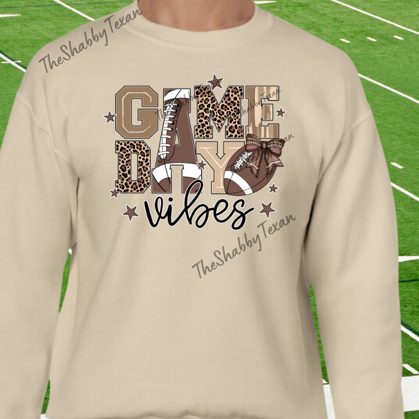 Game Day Vibes Tshirts and Sweatshirts