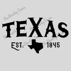 Texas Themed Shirt Transfers