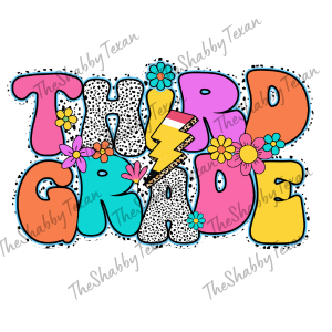 Retro Back To School Shirt Transfers