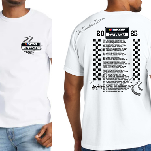 2025 Nascar Schedule DTF Transfers