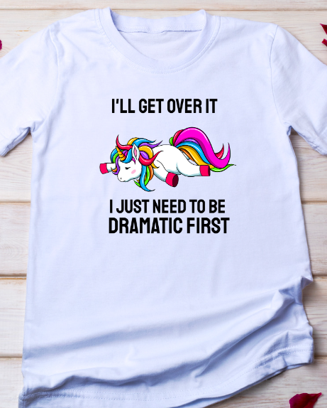 Dramatic Unicorn Shirt