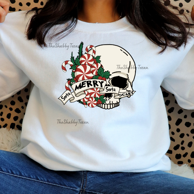 Sorta Merry & Sorta Scary T-Shirts and Sweatshirts